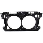 Radiator Support for Nissan Maxima 2009-2014 / Altima 2010-2013, Plastic with Steel, Black, Coupe/Sedan, Replacement (CAPA Certified)