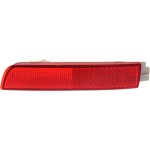 Rear Bumper Reflector Light for Nissan Murano 2009-2014, Quest 2011-2017 Right (Passenger), Equal to Sentra 2013-2019 Left (Driver), Replacement