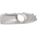 Front Fog Light Molding for 2010-2012 Subaru Outback, Left (Driver) Side, Primed (Ready to Paint), Replacement