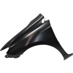 Front Fender for Toyota Scion iM (2016-2016), Toyota Corolla iM (2017-2018), Left (Driver), Primed (Ready to Paint), Steel, Without Light Holes, With Molding Holes, Replacement