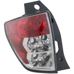 Tail Light Lens and Housing for Subaru Forester 2009-2013, Left (Driver) Side, Replacement