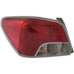 Tail Light Assembly for Subaru Impreza 2012-2016, Left (Driver), Excludes WRX Models, Sedan, Replacement