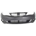 Front Bumper Cover for Subaru Impreza WRX Model, Sedan (2008-2011), Primed (Ready to Paint), with Tow Hook Hole, Replacement