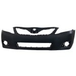 Front Bumper Cover for Toyota Camry 2010-2011, Primed (Ready to Paint), Suitable for Base, LE and XLE Models, Made for USA Built Vehicle, Replacement