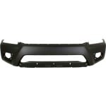 Front Bumper Cover for Toyota Tacoma 2012-2015 Base Model, Textured, Without Wheel Opening Flares, Replacement (CAPA Certified)