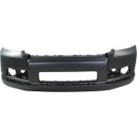 Front Bumper Cover for Toyota 4Runner 2010-2013 Limited Model, Primed (Ready to Paint), with Chrome Trim and Molding Hole, Replacement