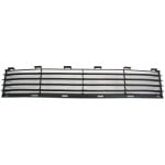 Front Bumper Grille for Toyota Prius 2004-2009, Lower Center Position, Textured Black Finish, Replacement