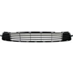 Front Bumper Grille for Toyota Corolla 2011-2013, Textured Black, Replacement