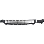 Front Bumper Center Grille Garnish for Toyota Sequoia, Black, Fits 2008-2017, Without Laser Cruise Control, Replacement