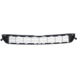 Front Bumper Grille Lower Cover for Toyota RAV4 2013-2015, Textured Gray, Except EV Model, USA Built Vehicle, Replacement