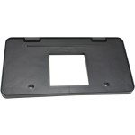 Textured Black Front License Plate Bracket for Toyota Sienna 2011-2017, Replacement