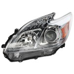 Headlight for 2010-2011 Toyota Prius, Left (Driver), Lens and Housing, Halogen, Replacement