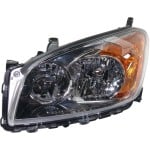 Headlight Assembly for Toyota RAV4 2009-2012, Left (Driver), Halogen, Sport Model, North America Built Vehicle, Replacement