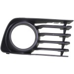 Front Fog Light Molding for Toyota Prius 2004-2009, Right (Passenger) Side, Paint to Match, with Hole, Replacement