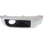 Front Fog Light Molding for Toyota 4Runner 2014-2023, Right (Passenger), Primed (Ready to Paint), with Chrome Trim, without Nightshade Edition, Replacement