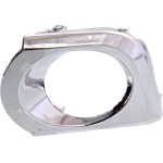 Front Fog Light Molding for Toyota 4Runner 2010-2013, Left (Driver), Chrome with Chrome Trim and Appearance Package, Replacement