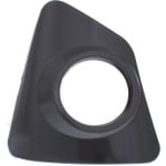 Front Fog Light Molding for Toyota Corolla 2014-2016, Right (Passenger), Textured Black, S/Special Edition Models, Replacement (CAPA Certified)