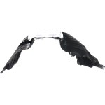 Front Fender Liner for Toyota Sienna SE Model 2011-2020, Left (Driver) Side, with Insulation Foam and Extension Sheet, Vacuum Formed Plastic, Replacement