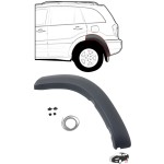 Rear Wheel Opening Molding for 2001-2005 Toyota RAV4, Left (Driver) Rear Section, Paint to Match, Replacement