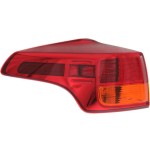 Tail Light Assembly for Toyota RAV4 2013-2015, Left (Driver), Outer, Halogen, Excludes EV Model, North America Built Vehicle, Replacement
