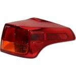 Tail Light for Toyota RAV4 2013-2015, Right (Passenger) Side, Outer Lens and Housing, Halogen, Excludes EV Model, Japan Built Vehicle, Replacement