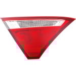 Tail Light Assembly for Toyota Camry 2015-2017, Left (Driver) Side, Inner, Halogen, Compatible with SE/LE/XLE Models, Replacement