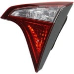 Tail Light Assembly for Toyota Corolla 2014-2016, Right (Passenger) Inner, Replacement