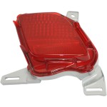 Rear Bumper Reflector Light for Toyota Highlander 2014-2019, Right (Passenger) Side, Fits Hybrid Models 2014-2017, Replacement