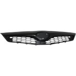 Grille for Toyota Camry 2012-2014, Partially Painted Black, SE/SE Sport Models, Excluding Hybrid SE Model, Replacement