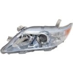 Headlight for Toyota Camry 2010-2011, Left (Driver), Lens and Housing, Suitable for Hybrid Model, Japan Built Vehicle, Replacement