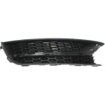 Fog Light Cover for Volkswagen Passat 2012-2015, Right (Passenger), Lower Outer, Textured Dark Gray, USA Built, Replacement