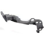Front Bumper Bracket for Volkswagen Golf/GTI 2010-2014, Left (Driver), Outer Cover Locating Guide, Plastic, Hatchback, Replacement