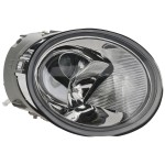 Headlight Assembly for VW Jetta Sedan 2011-2016, Left (Driver), Halogen, Replacement