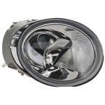 Headlight Assembly for VW Jetta Sedan 2011-2016, Left (Driver), Halogen, Replacement