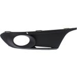 Front Fog Light Molding for Volkswagen Jetta 2011-2014 Left (Driver), Paint to Match, Sedan, Replacement