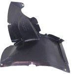 Front Fender Liner for Volkswagen Passat CC 2013-2017, Left (Driver) Front Section, Vacuum Form Plastic, Replacement