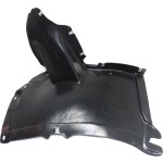 Front Fender Liner for Volkswagen Golf/Jetta 2010-2014, Left (Driver), Plastic, Vacuum Form, 5-Speed Transmission, Wagon, Replacement