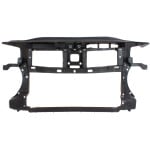 Radiator Support Assembly for Volkswagen Passat CC 2009-2012, Composite of Black Plastic with Steel, Replacement