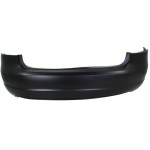 Rear Bumper Cover for Volkswagen Passat 2012-2015, Primed (Ready to Paint), Without Molding Groove Holes, Replacement