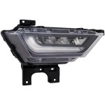 Front Fog Light Assembly for Ford F-150 2021-2023, Right (Passenger), LED, Hybrid 2021-2021, Replacement