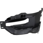 Fog Light Molding for Ford Explorer 2020-2022/Police Interceptor Utility 2020-2022, Textured Black, Explorer Hybrid 2020-2021/Non-Hybrid Models, Left (Driver), Replacement