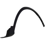 OE Style Front Wheel Opening Molding for Ford Escape 2013-2016 Right (Passenger), Textured Black, Without Parallel Park Assist Sensor Holes, Replacement