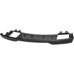 Front Lower Valance Skid Plate for 2018-2020 GMC Canyon, without ZR2, Bright Black, with All Terrain Package, Replacement