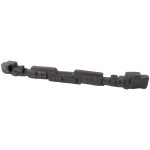 Front Bumper Absorber for Hyundai Santa Fe 2021-2022, Black, Replacement