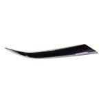 Front Bumper Molding Side Garnish for Hyundai SANTA FE 2019-2020, Right (Passenger), Dark Chrome, Replacement