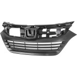 Textured Grille for Honda HR-V 2019-2022, Compatible with EX, EX-L, LX Models, Replacement