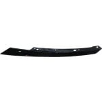 Painted Black Grille Molding Extension for Honda Civic Sedan/Hatchback (2017-2021), Left (Driver) Side, Type R (2017-2019), Type 1 (2020), Replacement