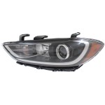 2017 - 2018 Hyundai Elantra Headlight Assembly - Left (Driver) (CAPA Certified)