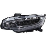2016 - 2021 Honda Civic Headlight Assembly - Left (Driver)