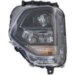Headlight Assembly for Hyundai Sante Fe 2019-2020, Left (Driver), Halogen, Replacement